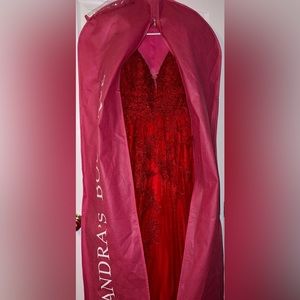 Red Ball gown dress by Jovani size 2